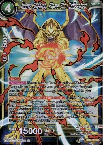 Nuova shenron colpo fiamma - colpo, di