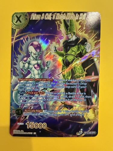 Frieza cell match made in - cell,,