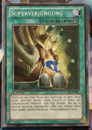 Super ringiovanimento - yu-gi-oh,