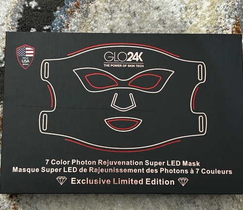 Glo24k super maschera led - super,