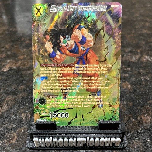Ginyu new transformation - ginyu,